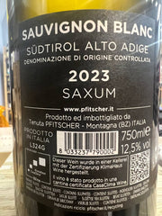 Sauvignon Blanc Pfitscher Saxum 2023