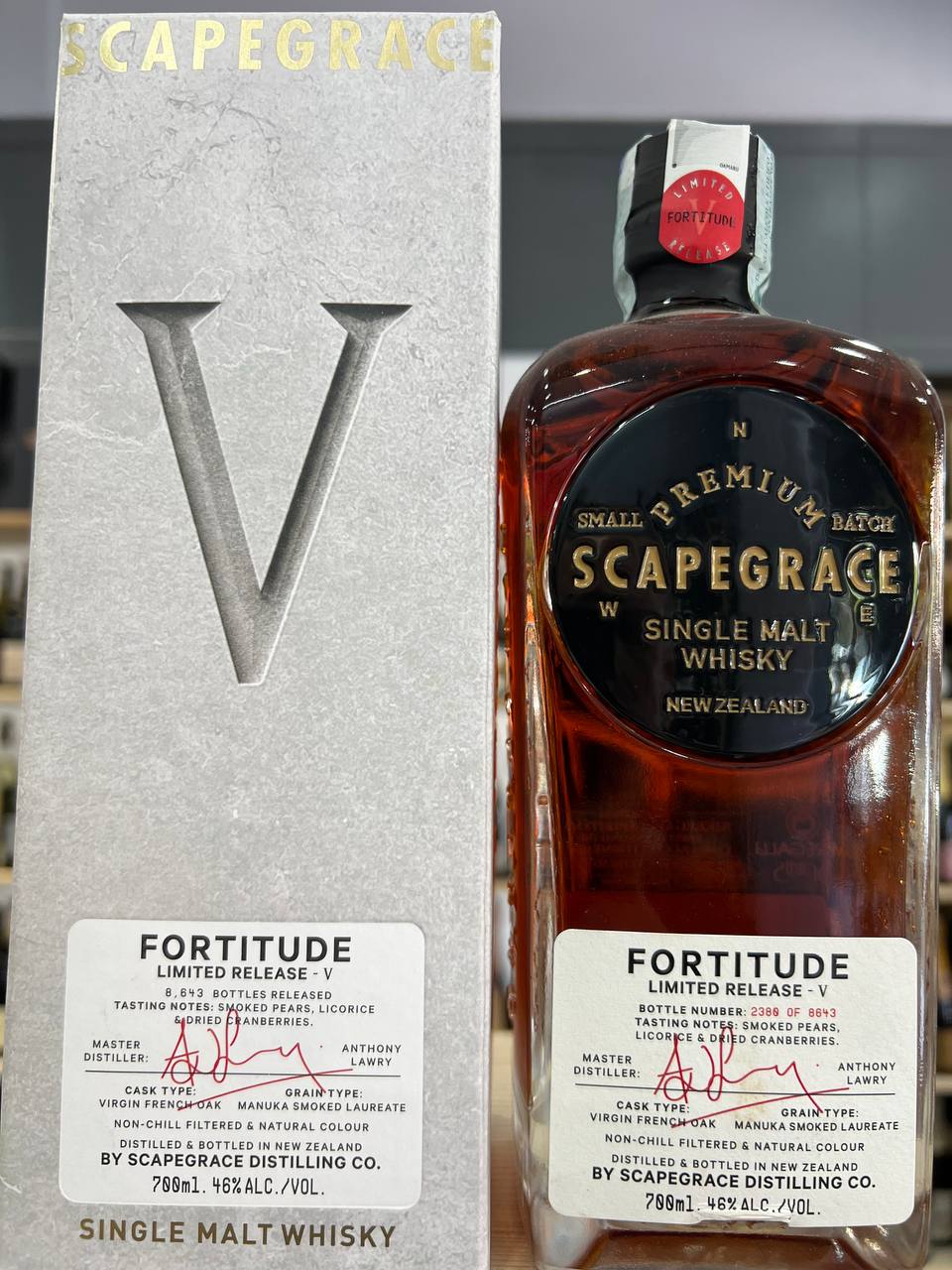 Scapegrace Fortitude Whisky Single Malt Limited Release V (Astucciato)