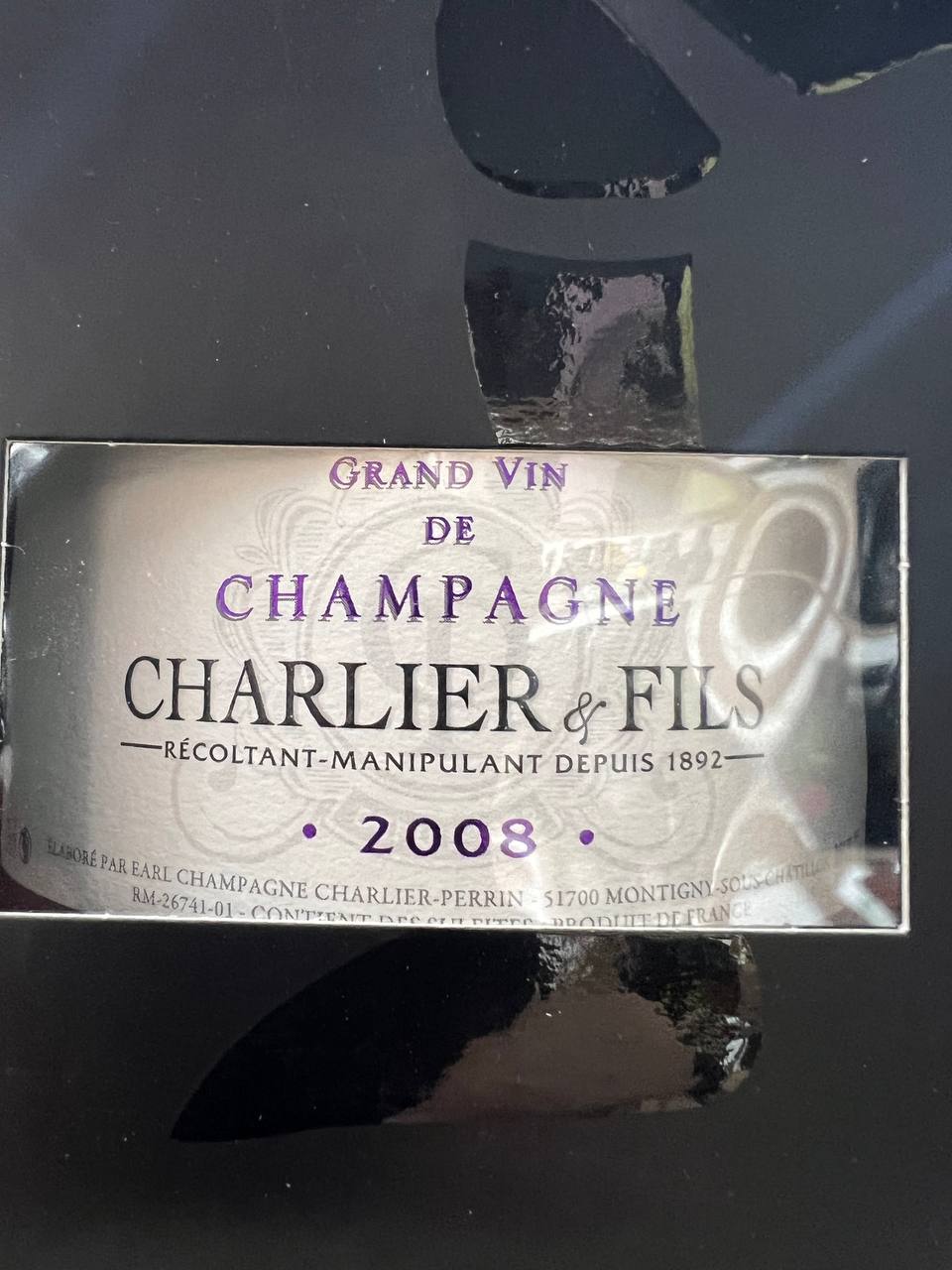 Special Club Vintage 2008 Charlier & Fils Champagne Brut