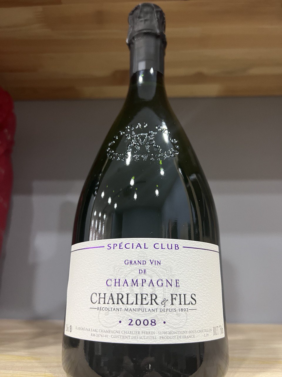 Special Club Vintage 2008 Charlier & Fils Champagne Brut