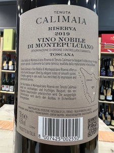 Tenuta Calimaia Riserva 2019 Vino Nobile Di Montepulciano DOCG