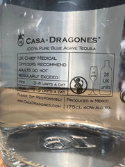 Tequila Casa Dragones Blanco 1,75 litri - Con Confezione