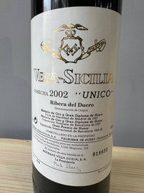 Unico 2002 Vega Sicilia - Ribera Del Duero
