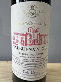 Valbuena 5° 2018 Vega Sicilia