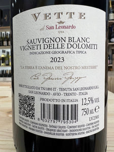 Vette 2023 di San Leonardo Sauvignon Blanc