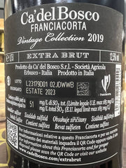 Extra Brut Vintage Collection 2019 Ca’ del Bosco Franciacorta