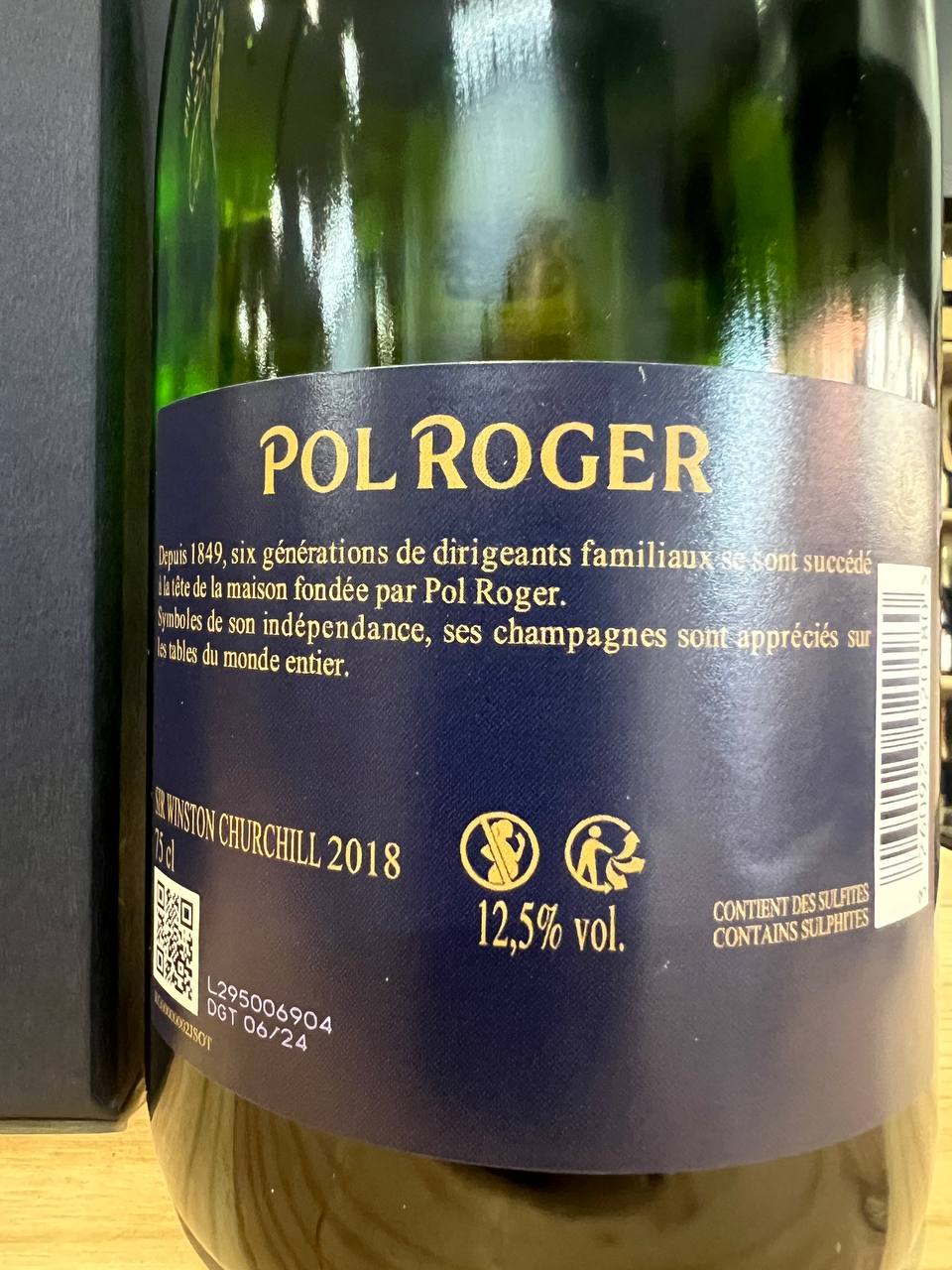 Champagne Winston Churchill 2018