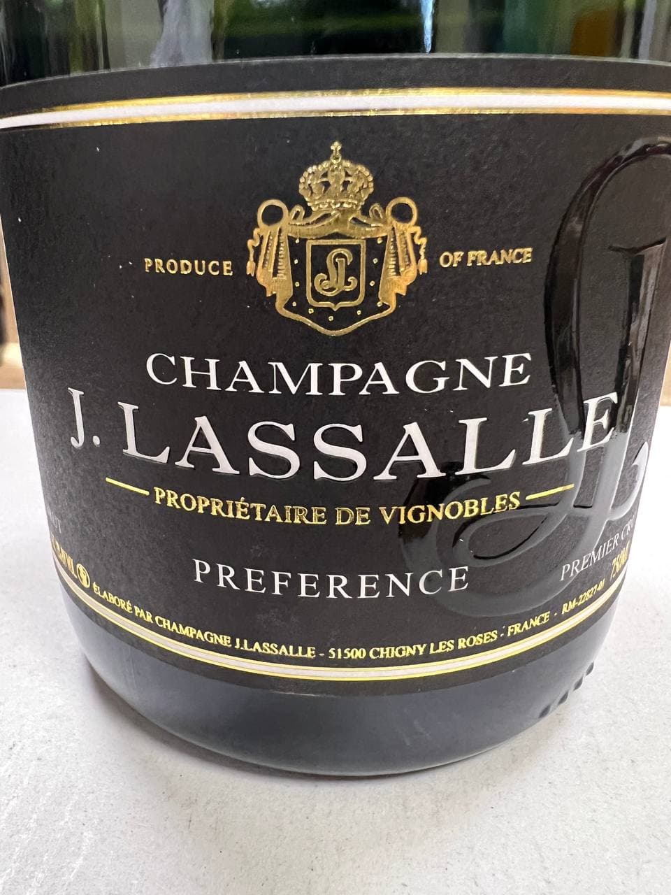 Champagne J. Lassalle – Premier Cru Cuvée Préférence Brut