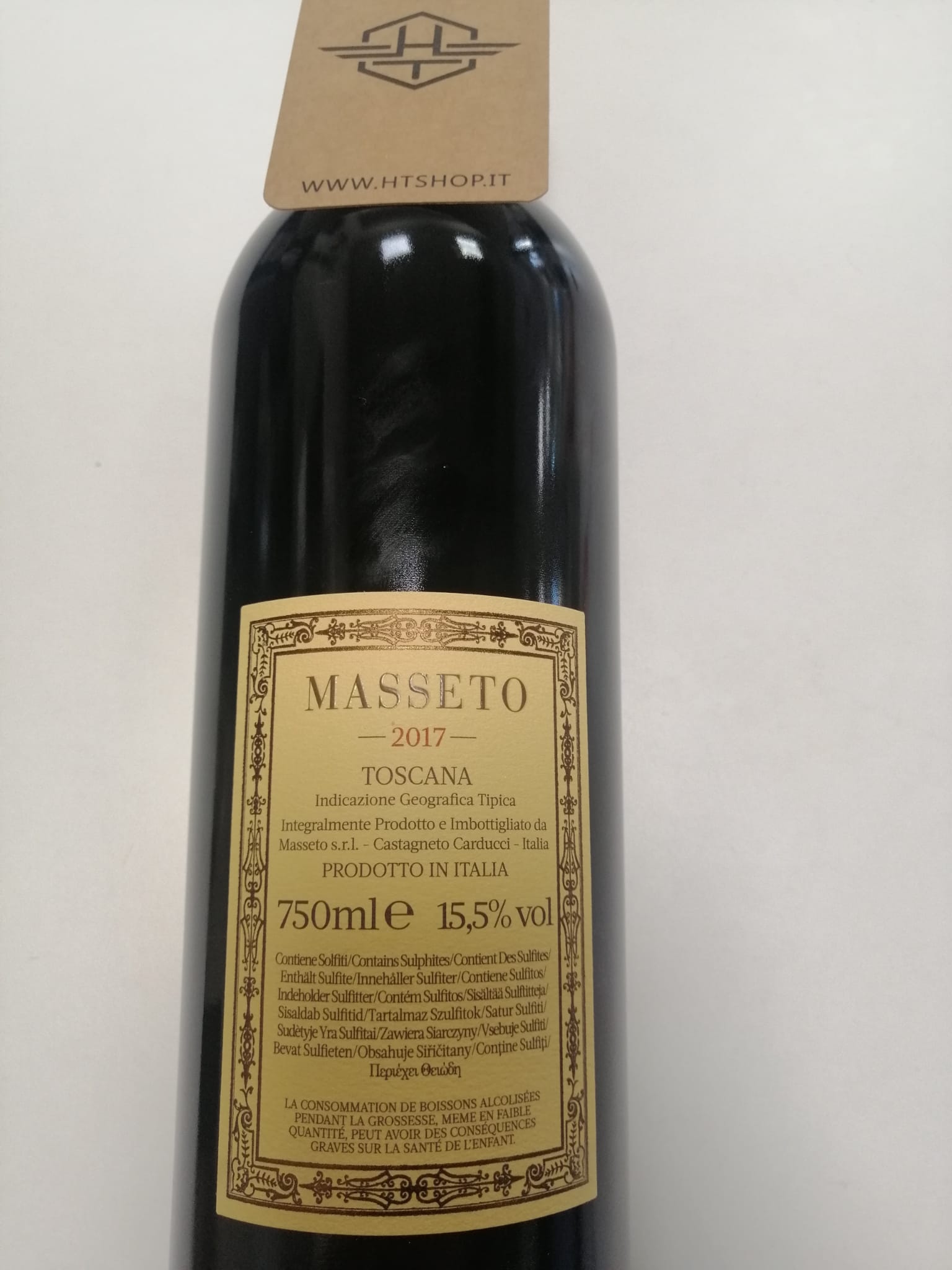 "Masseto" Toscana Rosso IGT Tenuta Masseto 2017