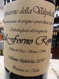 Amarone Dal Forno  Romano Monte Lodoletta 2017