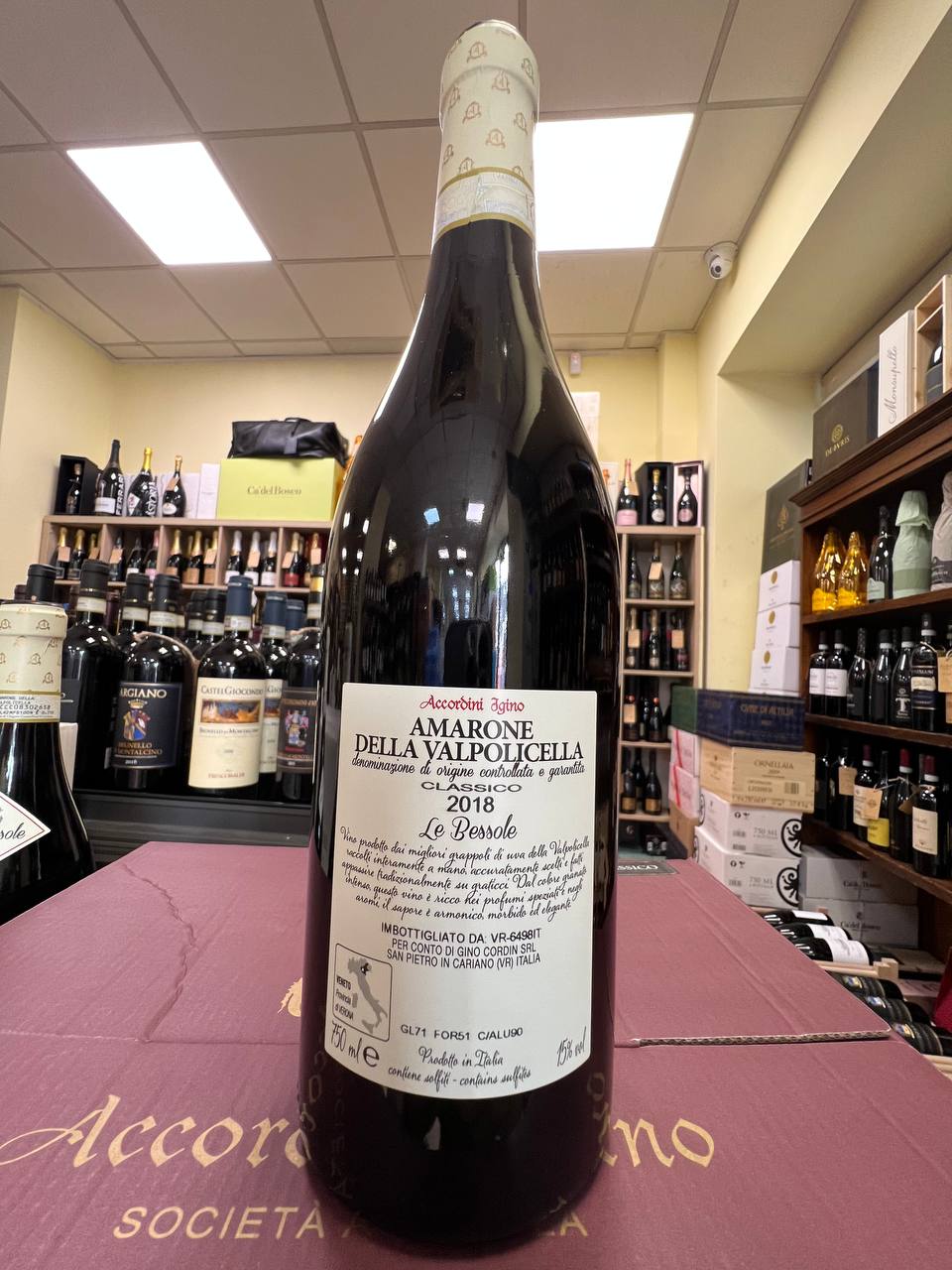 Amarone Della Valpolicella Classico Le Bessole 2018