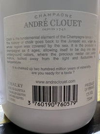 Champagne Brut André Clouet Chalky