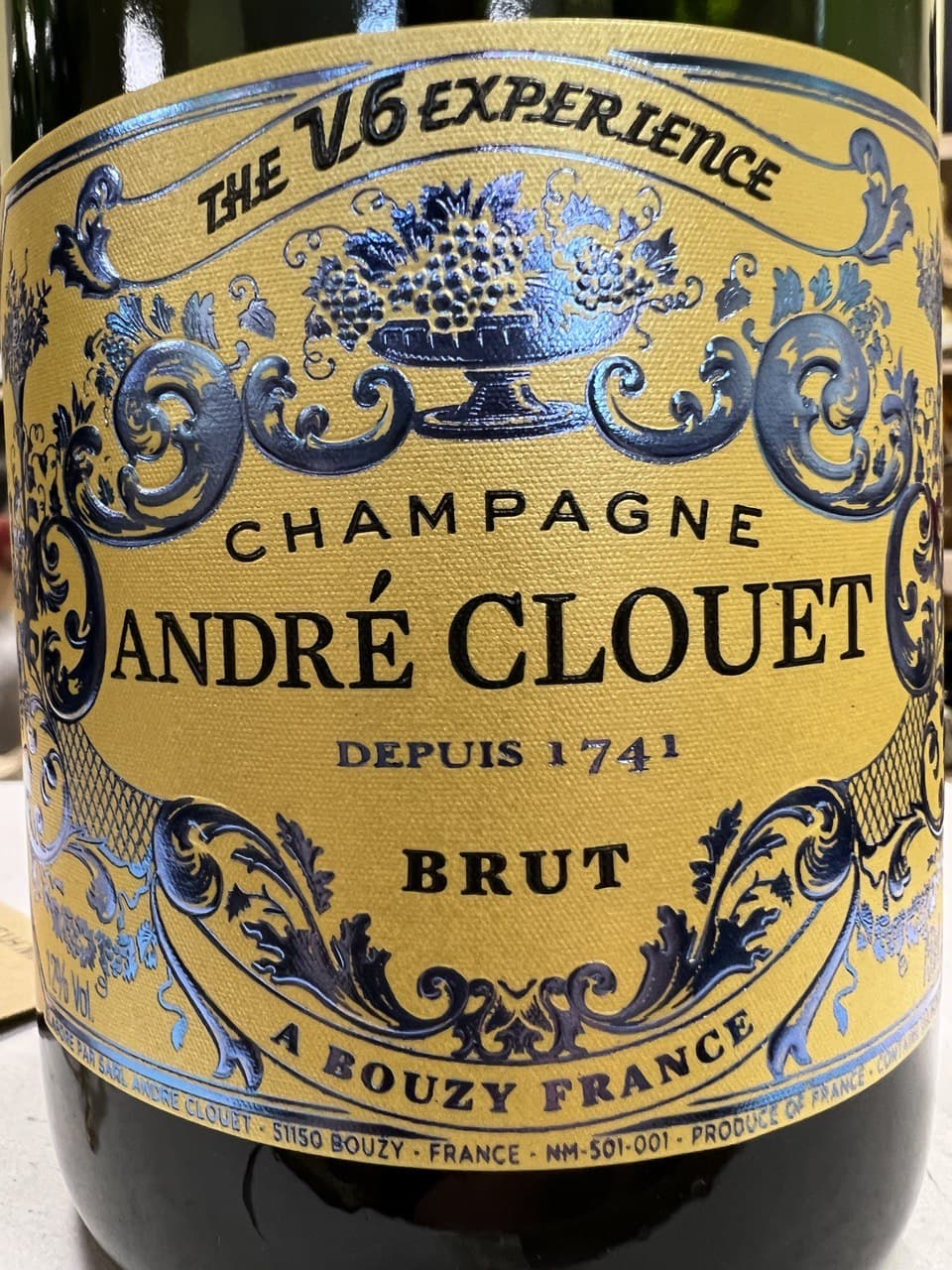Champagne V6 Experience André Clouet
