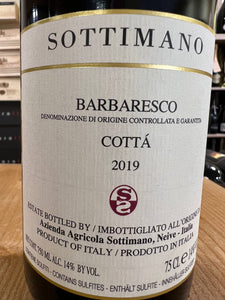 Sottimano Barbaresco Cotta 2019