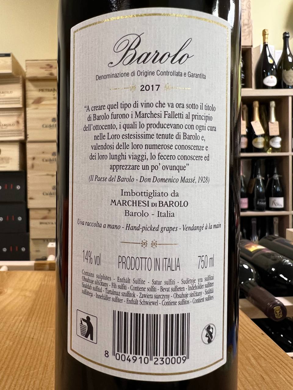 Marchesi Di Barolo "Tradizione" 2017