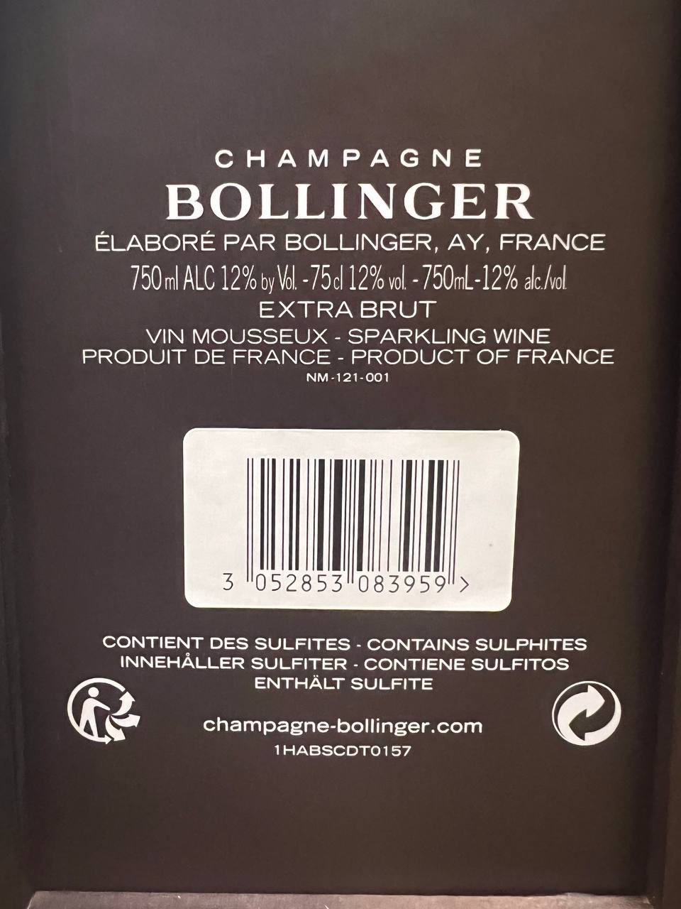 Bollinger R.D. 2007 - Champagne Extra Brut