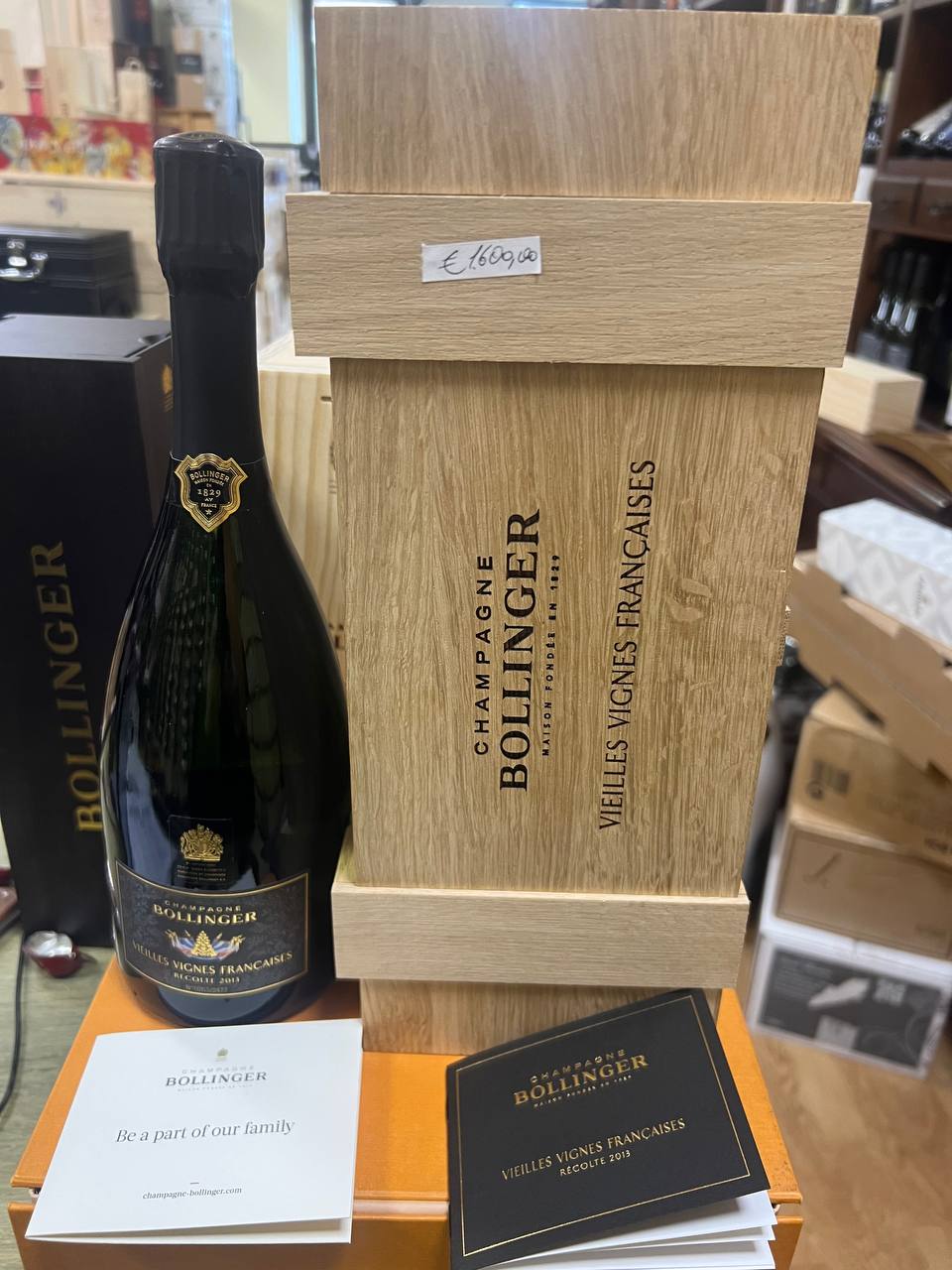 Champagne Bollinger Vieilles Vignes Françaises 2013