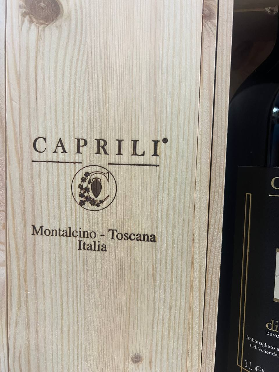 Brunello di Montalcino Caprili Doppio Magnum 2018 - Cassa Legno