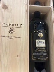 Brunello di Montalcino Caprili Doppio Magnum 2018 - Cassa Legno