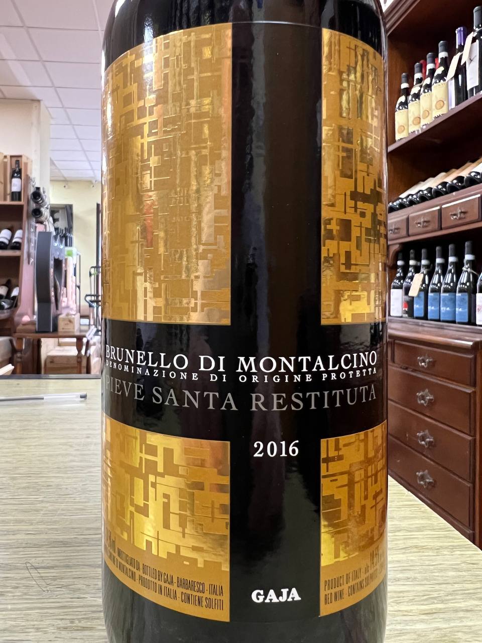 Brunello Magnum Gaja Pieve Santa Restituta 2016