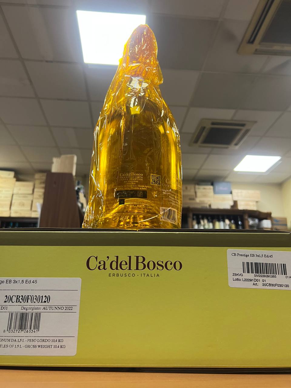 Franciacorta Cà del Bosco Magnum 45° edizione