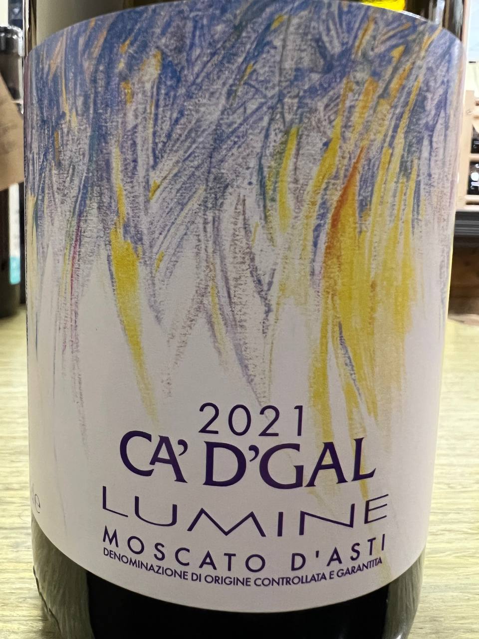 Ca' D'Gal 2021 Moscato d'Asti Lumine