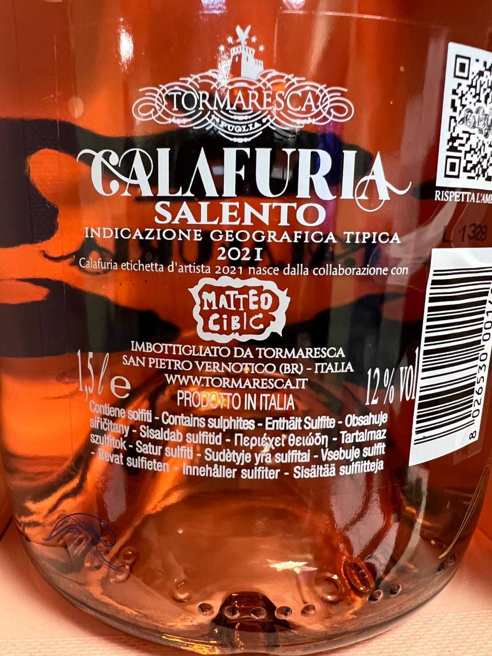 Calafuria Magnum Rosé IGT Salento - Tomaresca