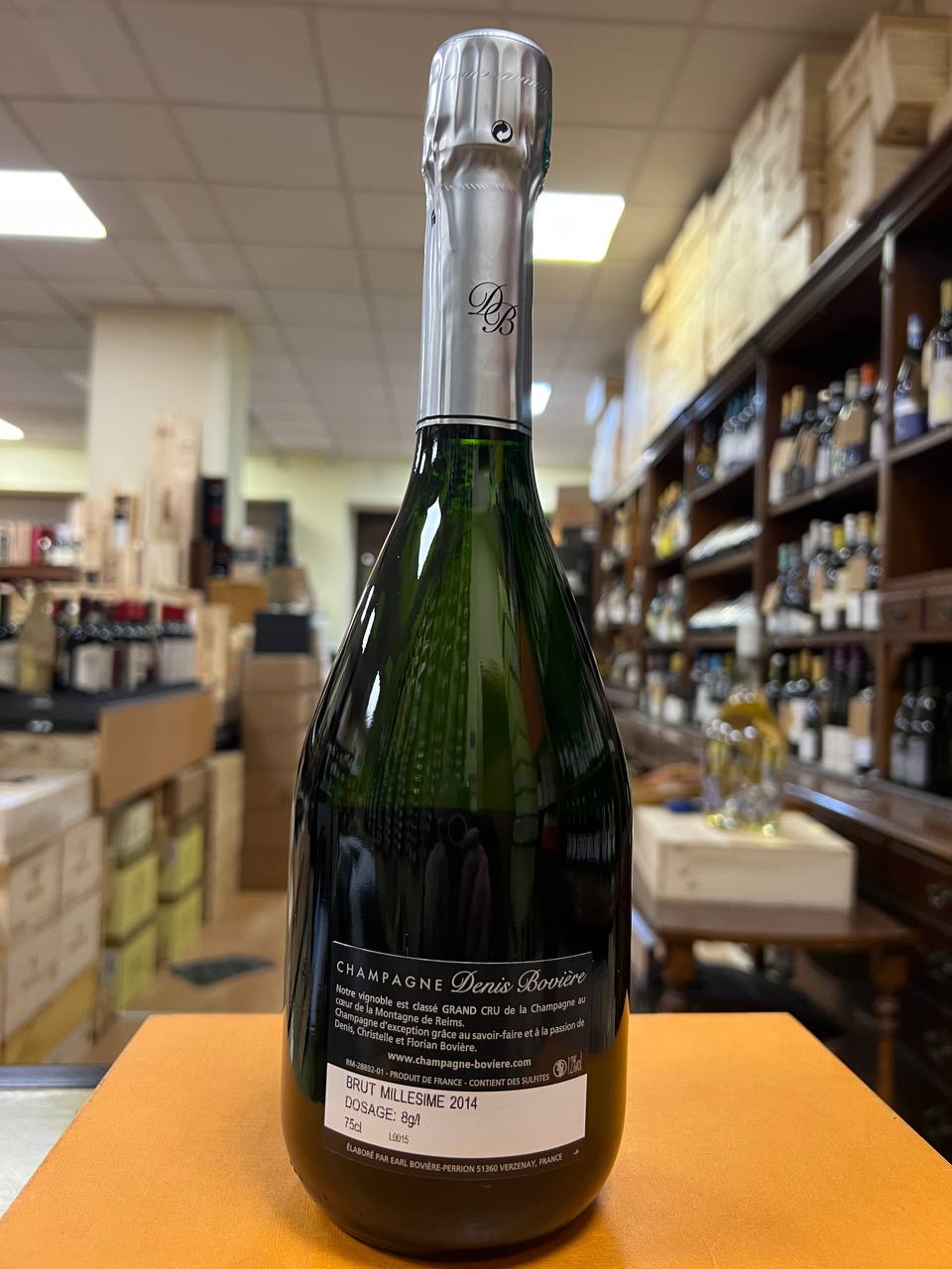 Denis Bovière Millesime 2014 Brut Grand Cru