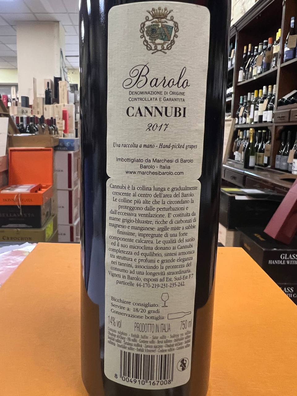 Marchesi Di Barolo Cannubi 2017