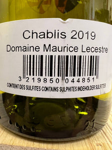Chablis 2019 Domaine Maurice Lecestre