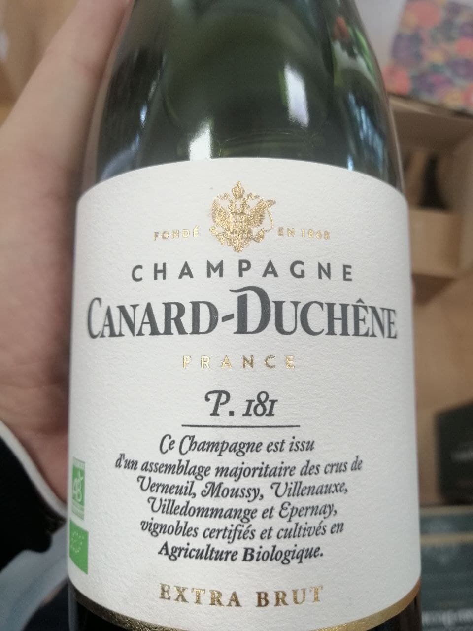 Champagne Parcelle 181 - Canard Duchêne