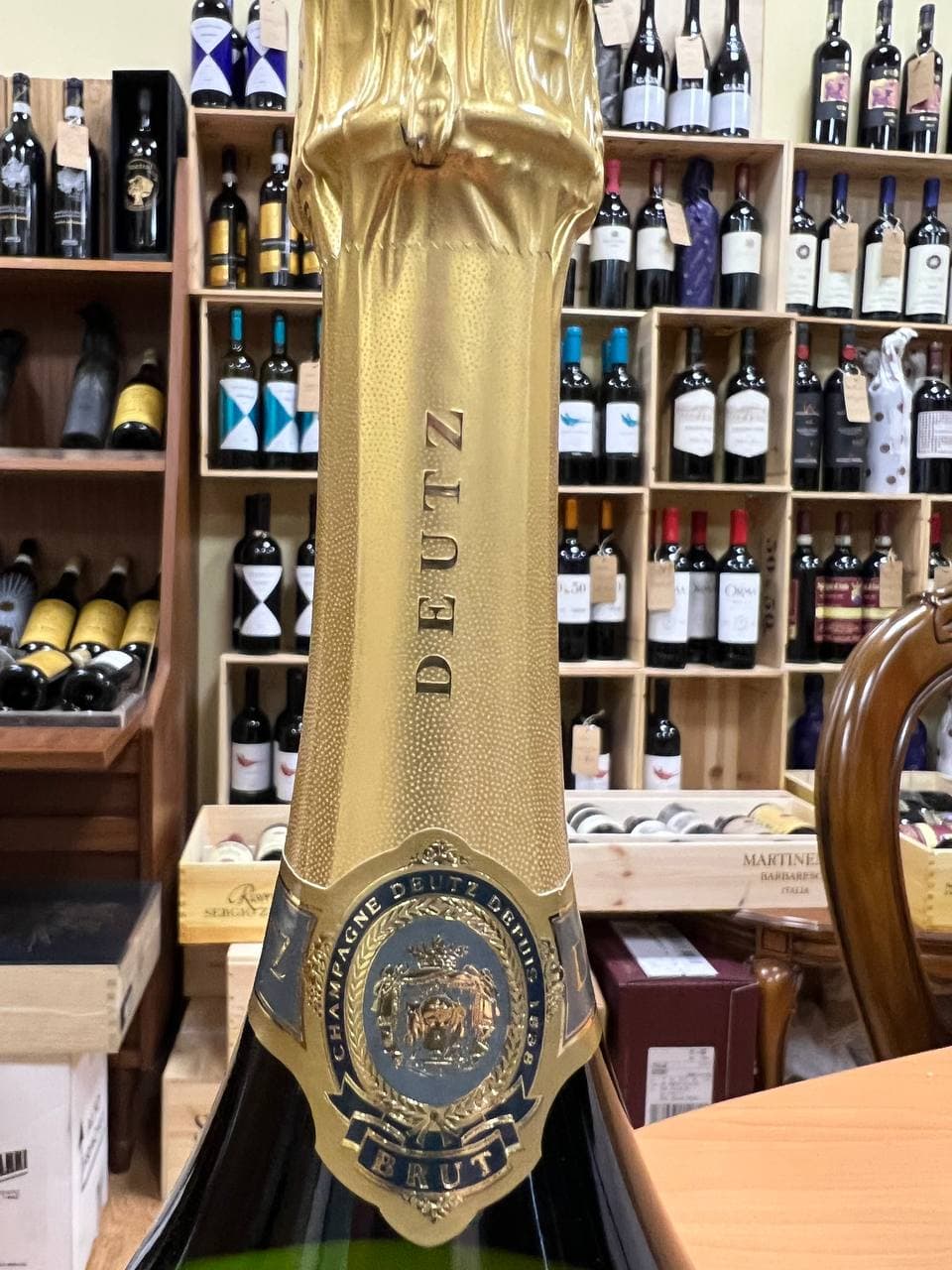 Champagne Brut Deutz (Astucciato) – Enoteca La Cantinetta