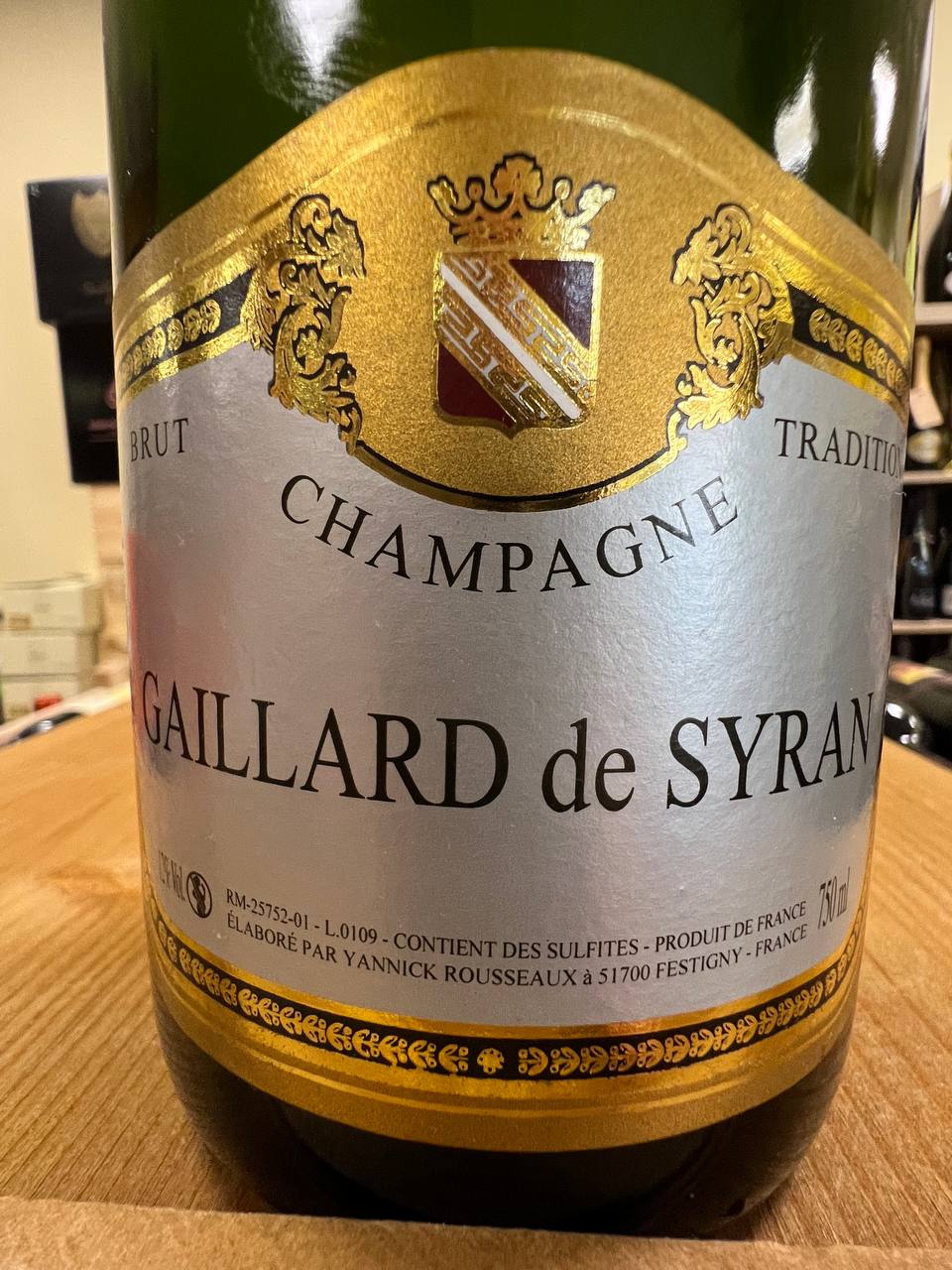 Champagne Brut Tradition Gaillard De Syran