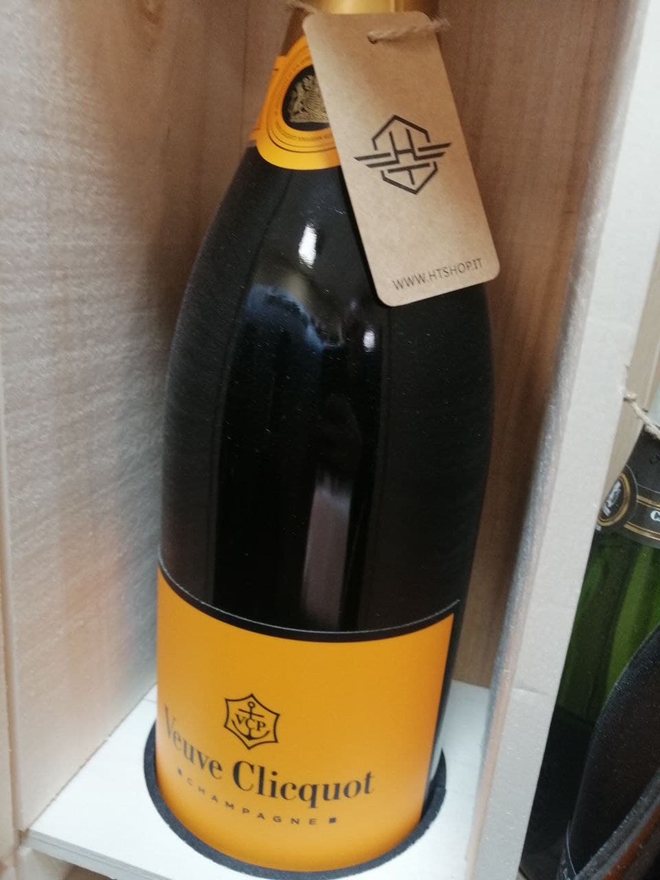 Veuve Clicquot Ponsardin Jeroboam - Cassetta in legno