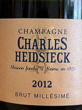 Carica l&#39;immagine nel visualizzatore Galleria,Charles Heidsieck Champagne Brut Millesimé 2012