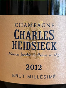 Charles Heidsieck Champagne Brut Millesimé 2012