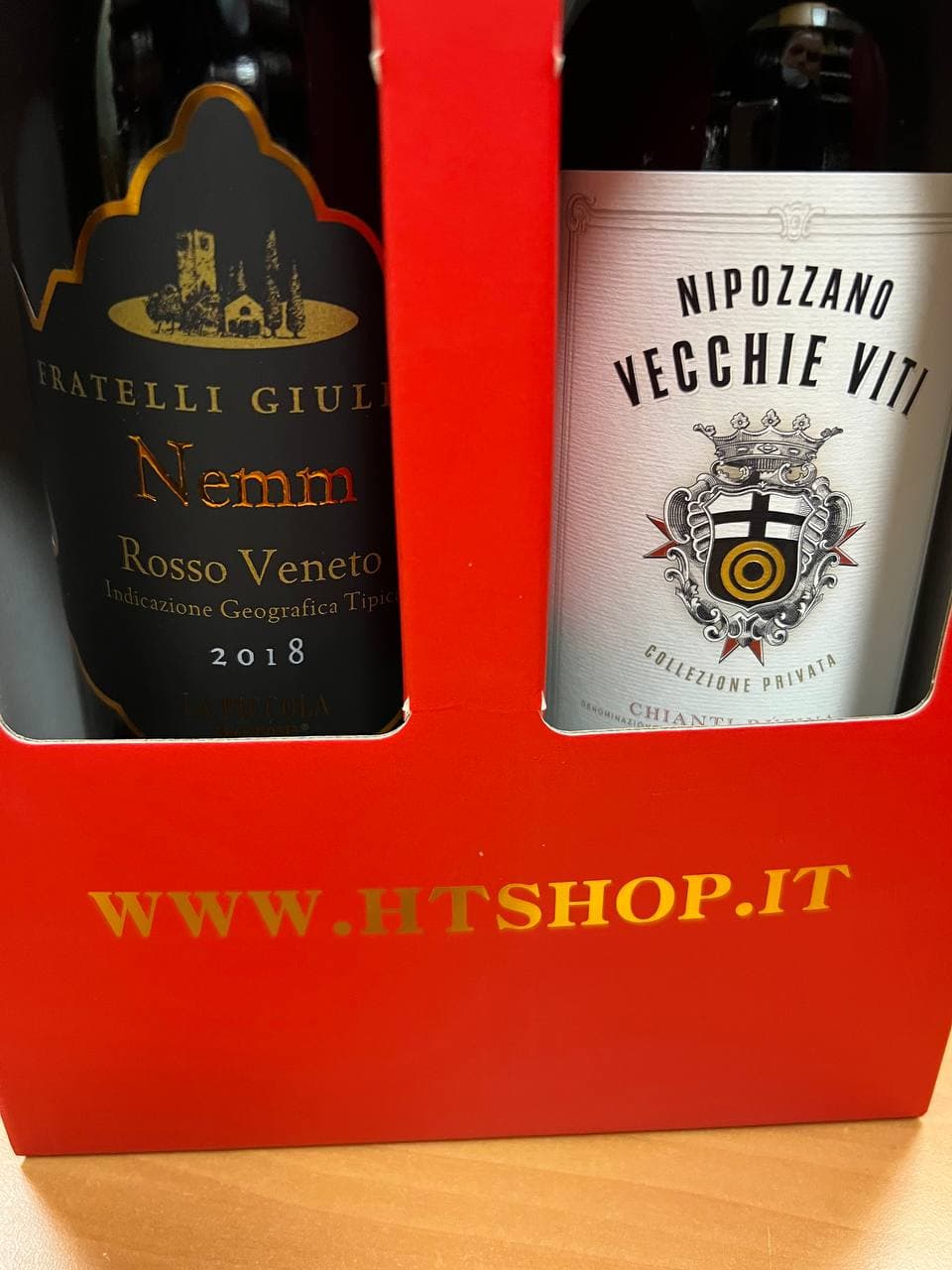 Confezione Due Vini: Nem 2018 & Vecchie Viti 2018