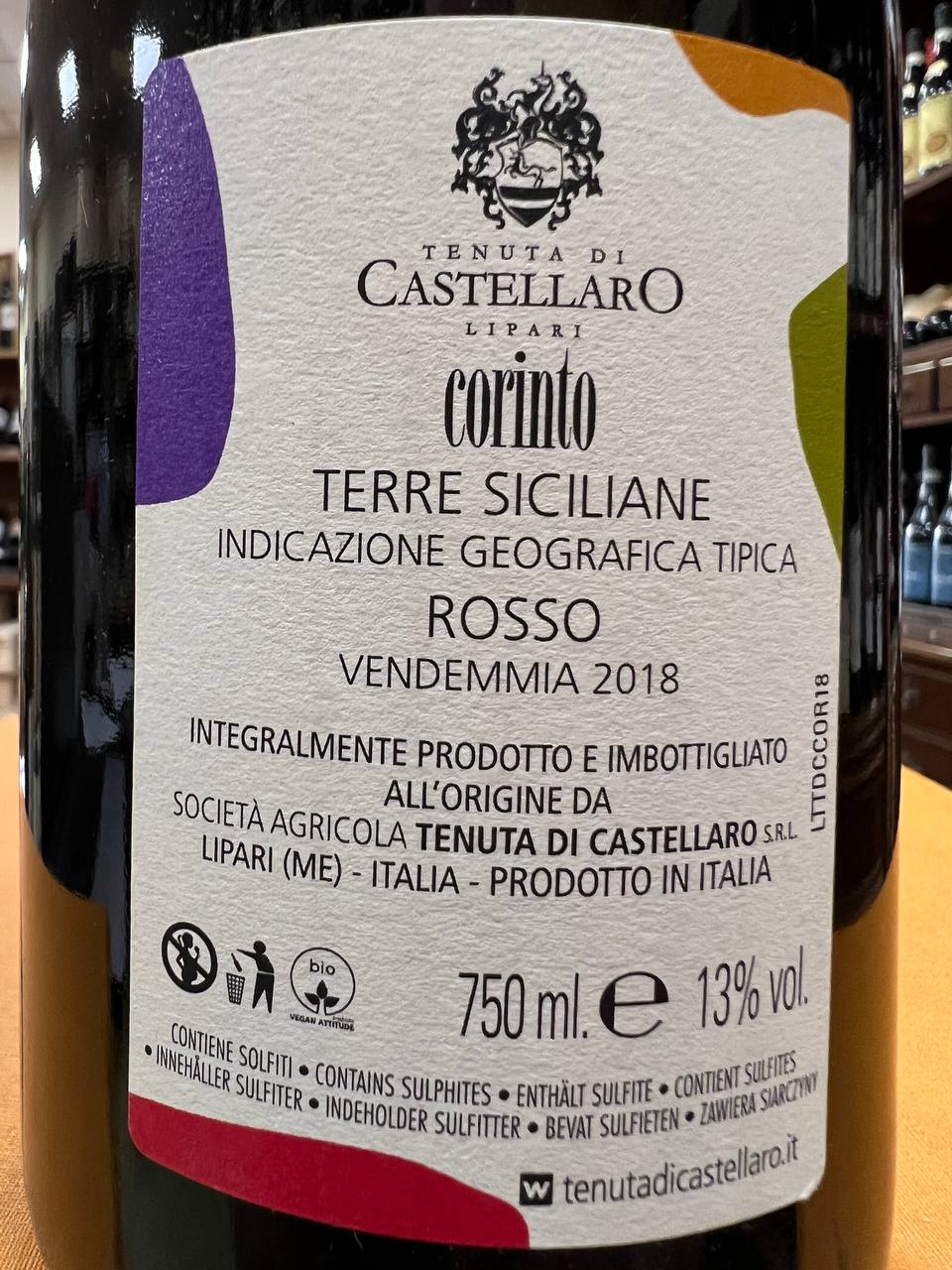 Tenuta di Castellaro Corinto 2018