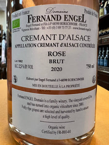 Fernand Engel Crémant D’Alsace Rosé 2020