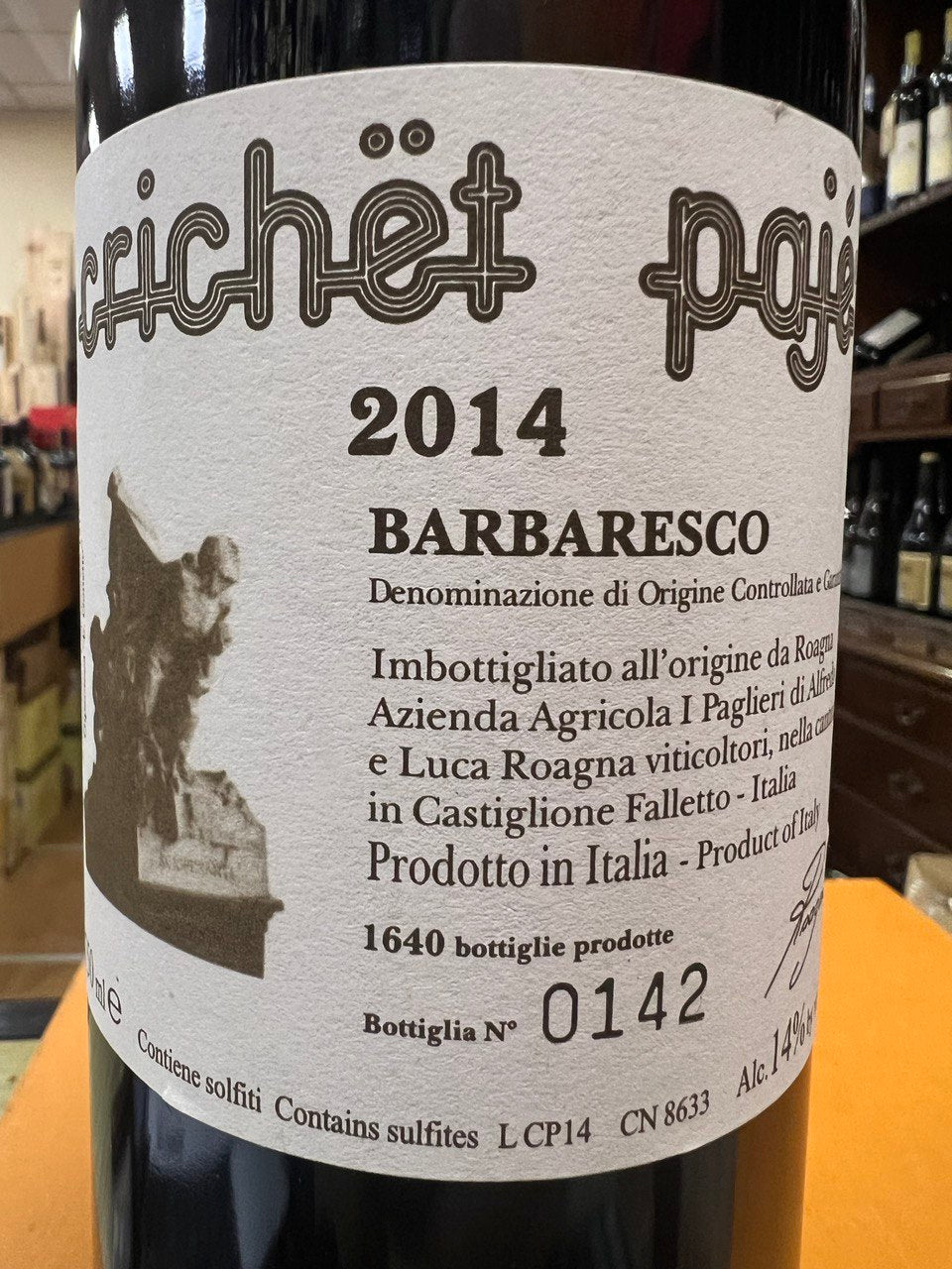 Crichët Pajé 2014 Roagna Barbaresco