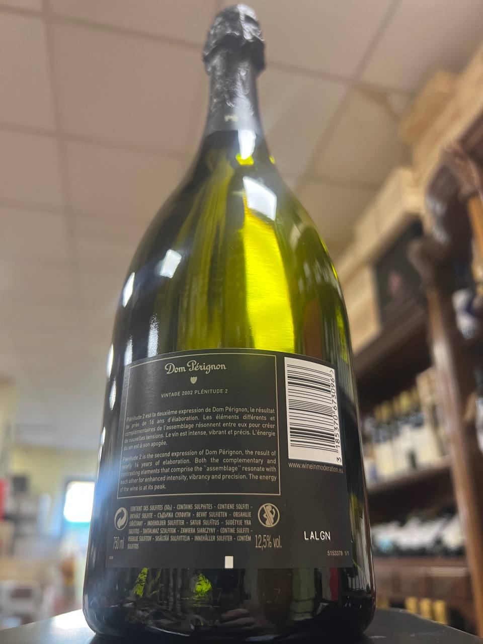 Champagne Dom Pérignon P2 2002 (Astuccio legno)