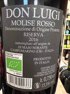 Don Luigi Riserva 2016 - Molise Rosso DOC