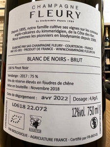 Champagne Fleury Brut Blanc de Noirs
