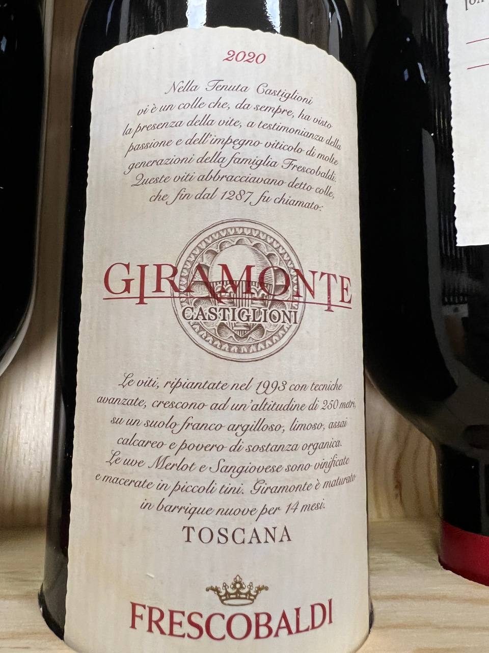 Giramonte Frescobaldi 2020 - Toscana Rosso IGT