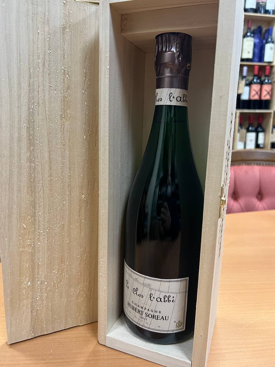 Le Clos L’Abbé Champagne Brut nature Hubert Soreau 2012