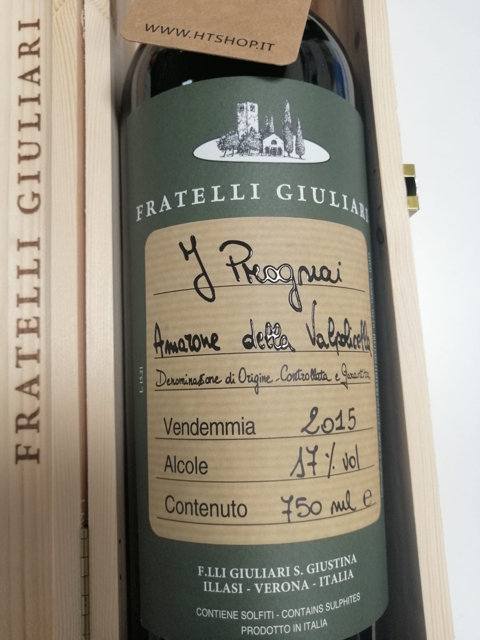 I PROGNAI 2015 - Amarone della Valpolicella - Fratelli Giuliari