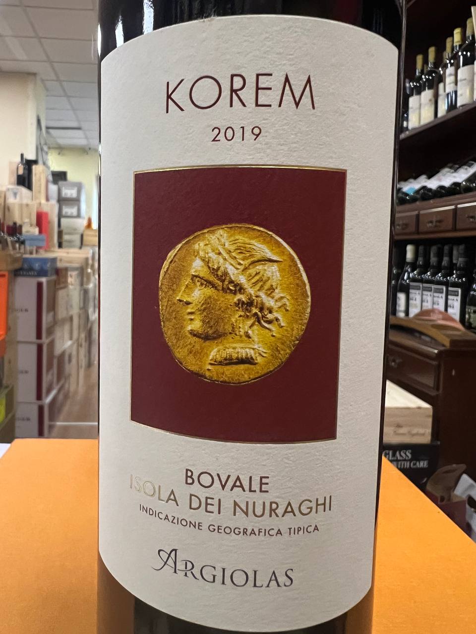 Argiolas Korem 2019 - Bovale Isola dei Nuraghi IGT