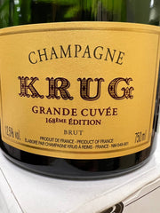 Champagne Krug Grande Cuvée 168ème Édition