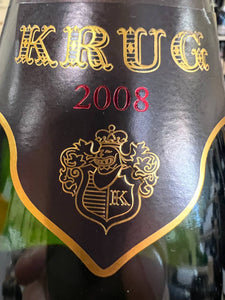 Champagne Brut Krug 2008 Vintage