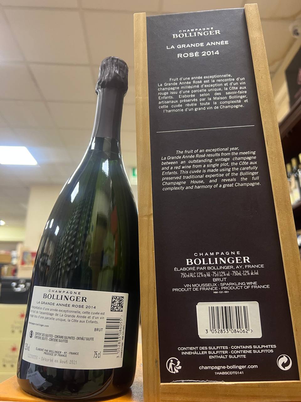 Bollinger La Grande Année Rosé 2014